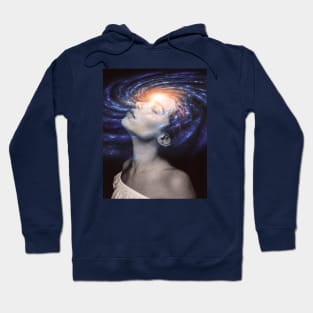 Head in space galaxy Hoodie